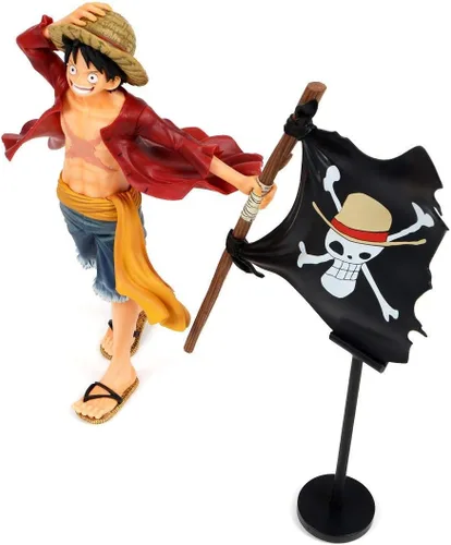 Vista 3 de Banpresto Figura de revista de una pieza, rojo
