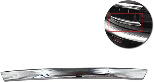 Vista 2 de Moldura inferior cromada para puerta trasera trasera compatible con Infiniti QX80 2014-2018 QX56 2011-2013