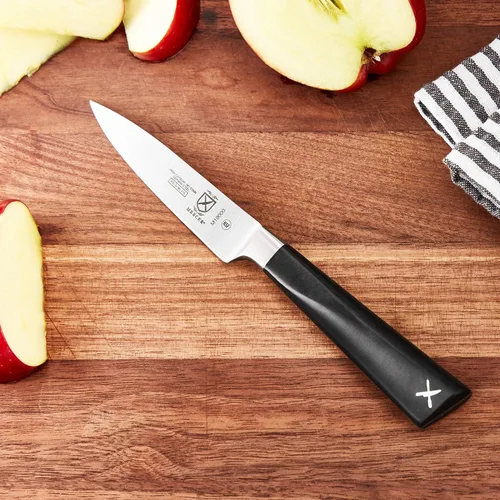 Vista 4 de Mercer Culinary Züm Cuchillo de pelar forjado, 3 pulgadas, negro