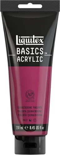 Vista 4 de Liquitex BASICS Pintura Acrílica, Tubo de 250ml (8.5 oz), Azul Ftalocianina