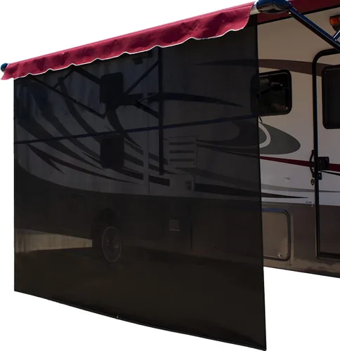 Vista 11 de ShadePro - Toldo lateral Vista - Pantalla de sombra para toldo de RV - Malla solar que bloquea el 87% de la luz solar - El único protector solar