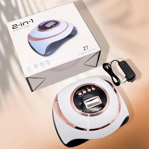 Vista 6 de PHIAKLE 180W UV LED Nail Lamp, UV Light for Nails with Automatic Sensor4 Timer Setting Professional Fast Curing Lamp Nail Dryer for Acrylic Nails