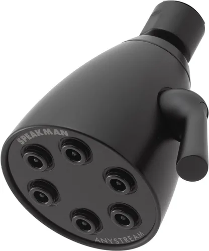 Vista 9 de Cabezal de ducha Speakman S-2252-BBZ Icon Anystream multifunción ajustable de latón macizo, 9.46 L/min, bronce cepillado