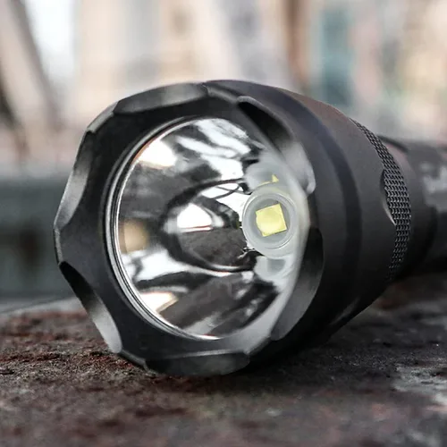 Vista 2 de ULTRAFIRE Mini linterna LED de 1000 lúmenes, 5 modos, linterna táctica, súper brillante, pequeña EDC Flashligh, linterna portátil WF-502B