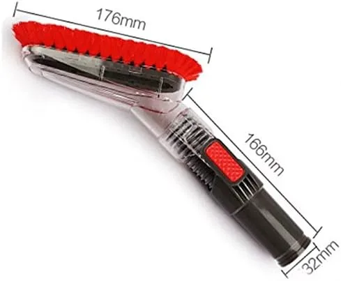 Vista 2 de Cepillo flexible de 1.260 in (1-1/4 pulgadas) para limpiar muebles, alto espacio, aspiradora de techo que acepta accesorios de 1 1/4 pulgadas