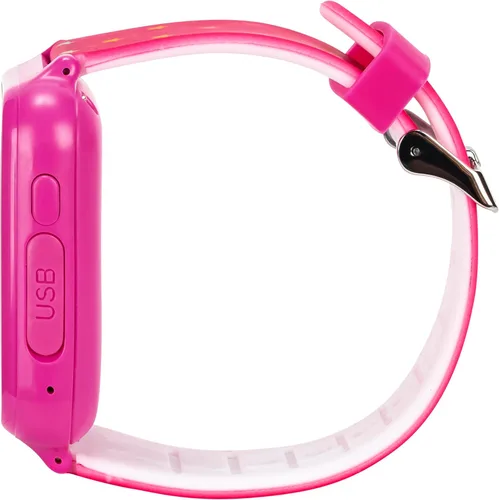 Vista 8 de Barbie - Reloj inteligente para niños, pantalla táctil interactiva con juegos, cámara selfie, rastreador de pasos, alarma y elegante correa