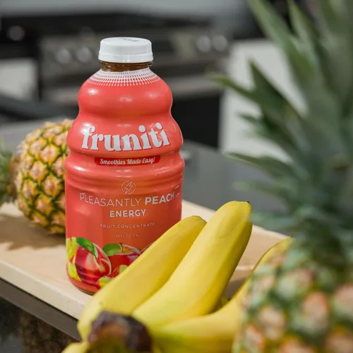 Vista 6 de Fruniti Mezcla para Batido de Melocotón - Incremento de Energía - Sin Azúcar Añadida - Puré de Frutas Delicioso - Vitamina B-6, Vitamina B-12