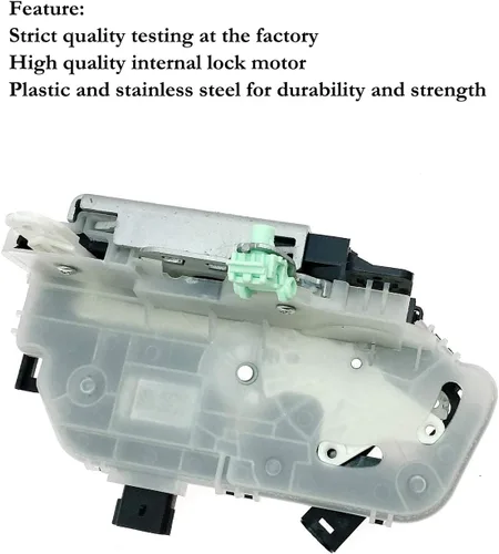 Vista 4 de Actuador de cierre de puerta delantera izquierda izquierda del lado del conductor para 2008-2012 F150 Escape Focus Mazda Tribute Mercury Mariner