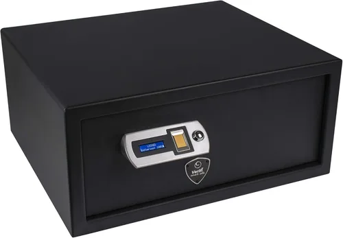 Caja fuerte biométrica Verifi Smart Safe S5800 con sensor de huella dactilar certificado por el FBI