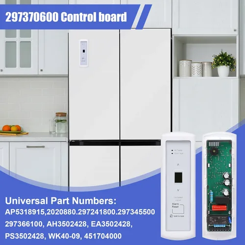 Vista 2 de Placa de control electrónico del congelador 297370600 - Sustituye a 297241800, 297366100