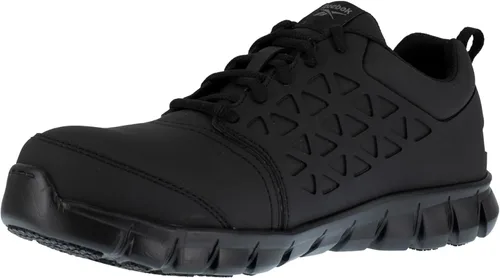 Vista 6 de Reebok Men's Rb4051 Sublite Cushion Safety Athletic Work Composite Toe Shoe Black