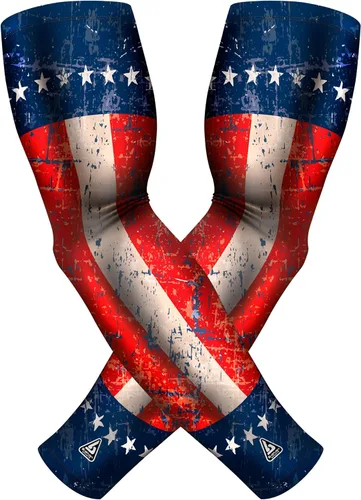 Vista 23 de B-Driven Sports Pro Fit - Mangas de compresión para hombres, mujeres y jóvenes, para voleibol, golf, correr, béisbol, baloncesto, par