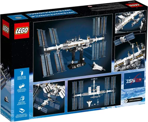 Vista 4 de LEGO Ideas International Space Station 21321 - Kit de construcción para adultos, es un gran regalo de cumpleaños (864 piezas)
