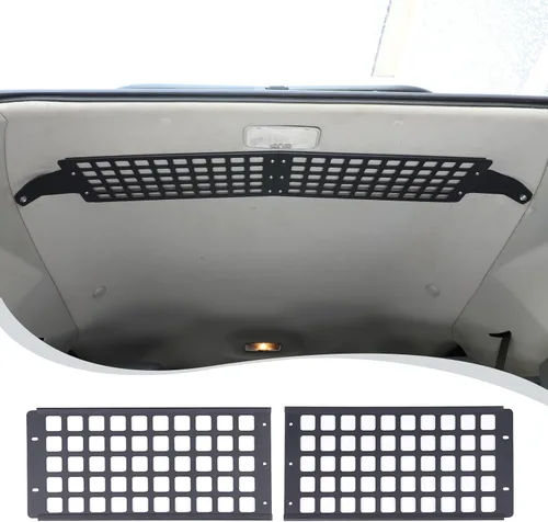 LLKUANG Bolsa colgante para techo de maletero compatible con Toyot@ FJ Cruiser 2007-2021, organizador colgante de panel de techo trasero interior,