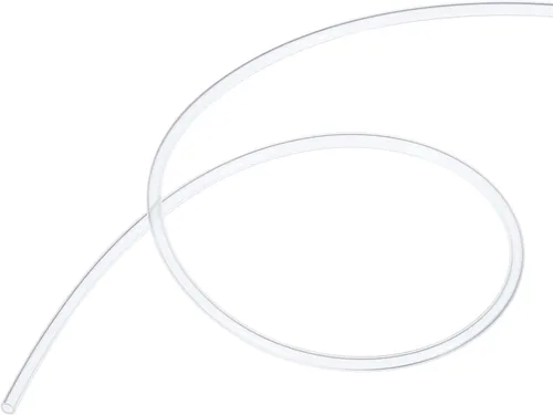 Vista 12 de YOKIVE Tubo de silicona, transferencia de agua ideal para bomba (transparente, 0.039x0.118 in IDxOD, 3.3 ft)