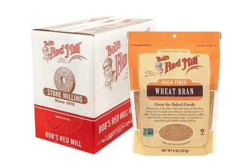 Vista 8 de Bob's Red Mill Salvado de Trigo, 8 oz (Paquete de 1) - Sin OGM, Vegano, Kosher