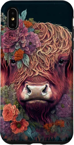 Vista 11 de Western Boho Highland Cow Farmer Cows Lover Case for iPhone 17