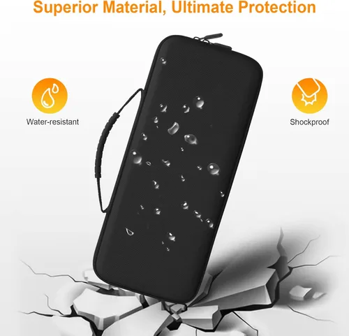 Vista 5 de BOVKE Estuche de transporte rígido compatible con teclado inalámbrico mecánico Logitech POP Keys y combo de mouse inalámbrico POP, bolsa de malla