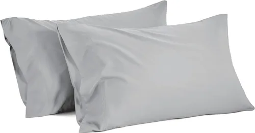 Vista 30 de BEDELITE - Juego de 2 fundas de almohada con solapa, tamaño estándar, rayón de bambú, frescas, suaves y transpirables, para personas calurosas