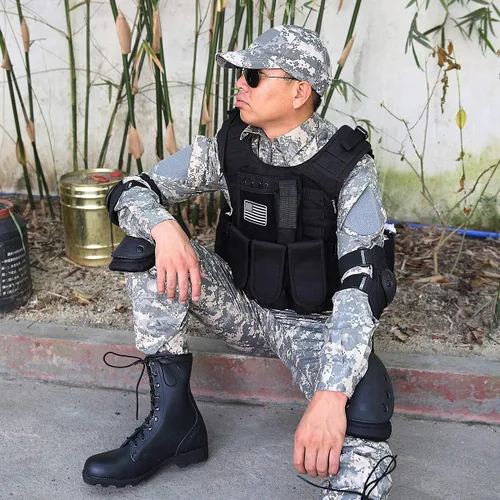Vista 7 de Chaleco Táctico Chaleco de Airsoft Equipo al Aire Libre para Hombre