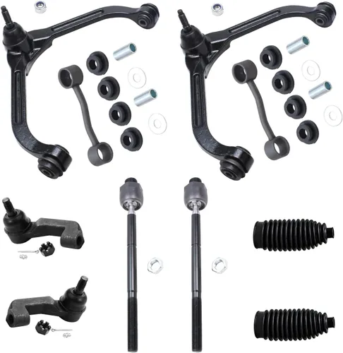 Vista 171 de Detroit Axle - Kit de suspensión delantera de 10 piezas para Ford Freestar Mercury Monterey 04-07, 2 brazos de control inferiores con rótula 4
