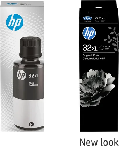 Vista 2 de HP 32XL Botella de tinta Negro Hasta 6000 páginas por botella Funciona con Smart Tank Plus 651 y Smart Tank Plus 551 1VV24AN El empaque