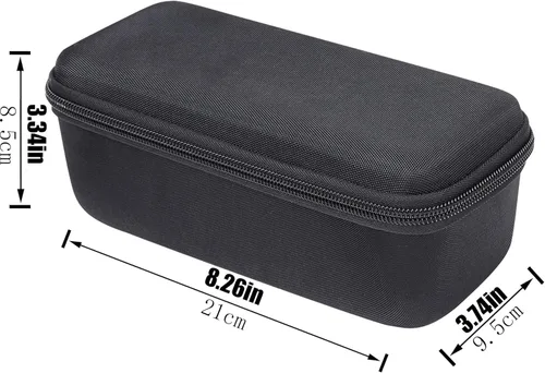 Vista 7 de co2CREA maletín de transporte para almacenamiento de altavoz inalámbrico portátil con Bluetooth Bose Soundlink SL Mini 1 y 2 (I y II Gen), tiene