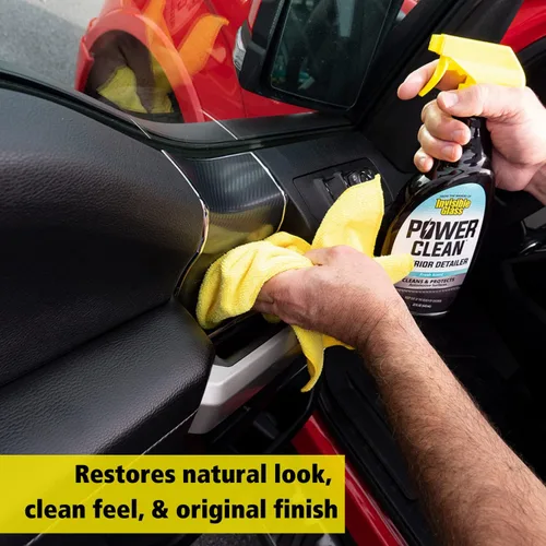 Vista 5 de Invisible Glass 92024 Power Clean Limpiador de detalles interiores automotriz protector y acondicionador para restaurar superficies interiores