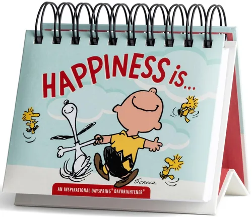 Peanuts Happiness Is A DaySpring Inspirational DayBrightener - Perpetual Calendar