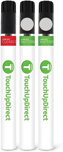 Vista 164 de TouchUpDirect QM1 Cloud White compatible con Pintura de retoque en aerosol Nissan Exact Match - Kit esencial