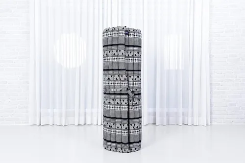 Vista 598 de Leewadee colchón tailandés enrollable para cama de invitados, tapete de yoga, para masaje tailandés, ecológico, orgánico y natural.