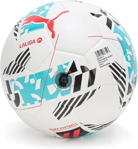 Vista 2 de Puma Balón de fútbol unisex Orbita LaLiga (calidad FIFA), color blanco-multicolor AH25, 5