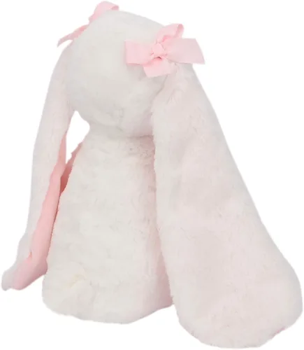 Vista 4 de Bedtime Originals - Conejo de peluche Blossom de narcisos, juguete de animal de peluche - Copo de nieve