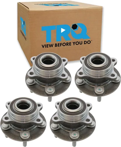 Vista 126 de TRQ Par de conjunto de cubo de cojinete de rueda delantera izquierda derecha, 2 piezas compatible con Lexus GX460 2003-2009 GX470 2003-2023 Toyota