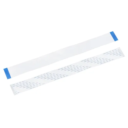 Vista 45 de uxcell Cable plano flexible, 6 pines de 0.020 in de paso de 1.772 in, FPC FFC, cable de cinta flexible para TV LCD, audio para automóvil