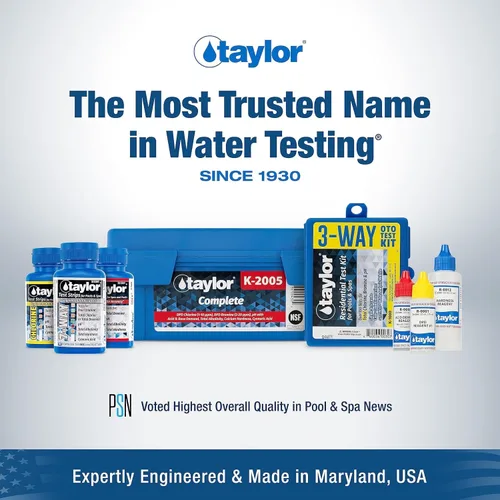 Vista 9 de Taylor Service Complete Pool Water Test Kit K-2006C