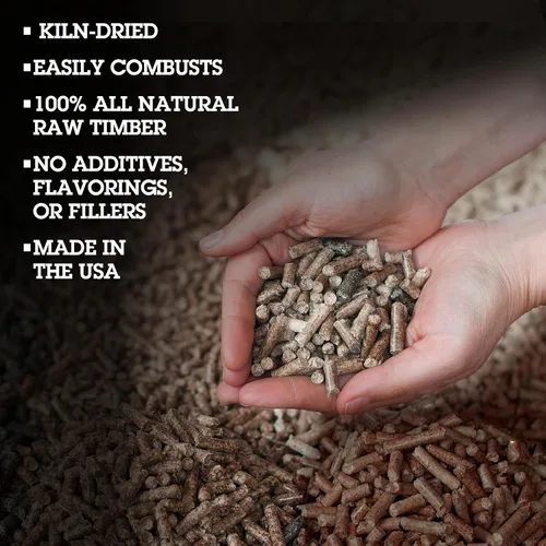 Vista 5 de Camerons Gránulos de madera para ahumar (manzana, 4 pintas) – Gránulos de barbacoa secos al horno – 100% madera natural para parrilla ahumadora