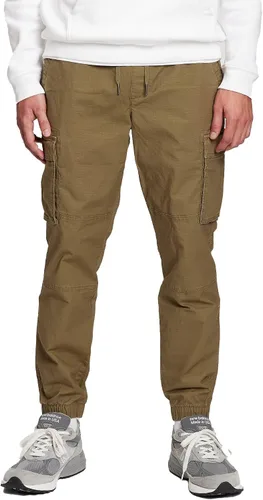Vista 9 de GAP - Pantalones cargo para hombre Musgo negro