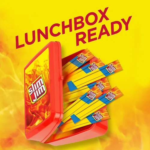 Vista 7 de Slim Jim Original Beef Snack Stick 'N Jalapeño Cheese, 1.5 oz
