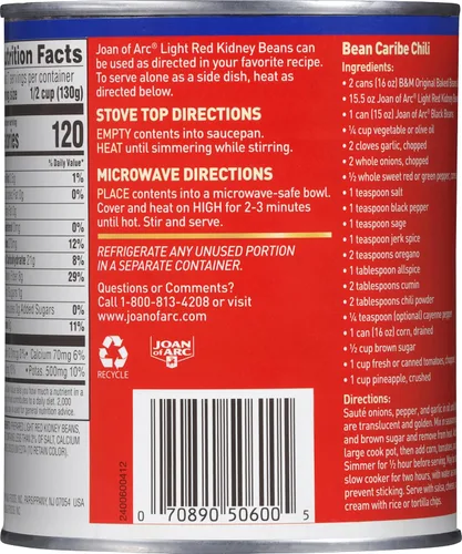 Vista 15 de Joan of Arc Frijoles rojos oscuros, 15.5 onzas (paquete de 12)