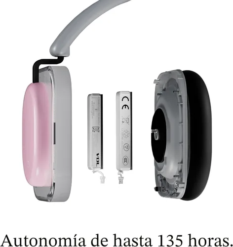 Vista 7 de Nothing Auriculares (a) Auriculares con cancelación activa de ruido adaptables 2026, auriculares inalámbricos Bluetooth 5.4 ANC con LDAC Hi-Res, 5