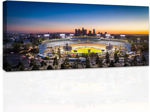 Póster impreso del estadio Los Ángeles Los Ángeles Los Ángeles Los Ángeles Los Ángeles Los Ángeles Dodger para decoración del hogar, póster de
