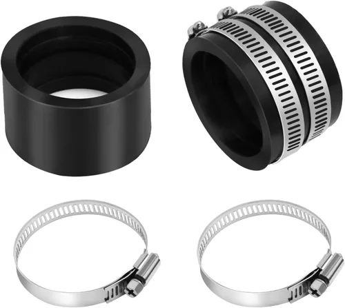 2 piezas de tubo de entrada de interfaz de colector de admisión de carburador de motocicleta, tubo de entrada de colector de admisión de goma, pieza