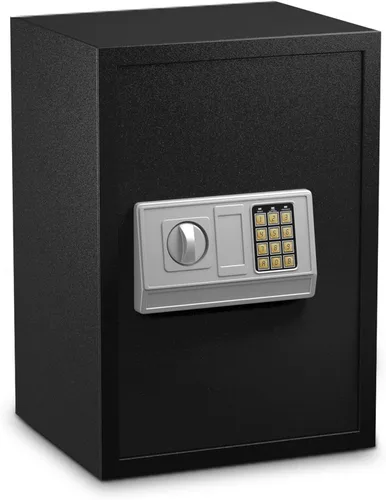 Caja de seguridad grande, de cierre y abertura con teclado electrónico digital, ideal para guardar joyas, arma o dinero, de Safstar