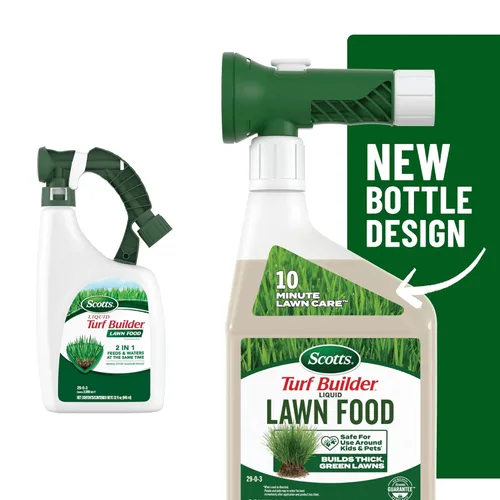 Vista 2 de Scotts Turf Builder - Alimento líquido para césped, 32 onzas líquidas (paquete de 6)
