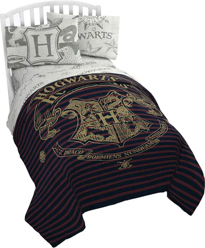 Vista 15 de Jay Franco Juego de ropa de cama Hogwarts is My Home de 4 piezas tamaño individual