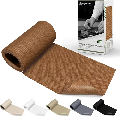 Vista 39 de KING MOUNTAIN Paquete de 20 parches de reparación termoadhesivos para pantalones vaqueros, kit de parches de mezclilla para jeans, 3 x 4-1/4 Cinco