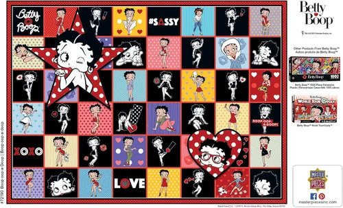 Vista 7 de MasterPieces Betty Boop - Strike a Pose - Rompecabezas de 1000 piezas