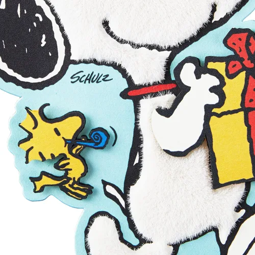 Vista 5 de Hallmark Paper Wonder Peanuts - Tarjeta de cumpleaños desplegable (Snoopy, Charlie Brown, Día lleno de diversión)