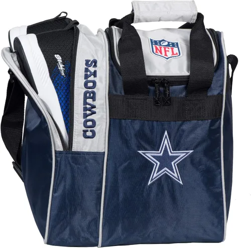 Vista 13 de KR Strikeforce Bolsa de mano con licencia oficial de la NFL con compartimento para zapatos